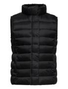 Quilted Gilet Fôret Vest Black Mango