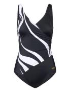 Swimsuit Julia Badedrakt Badetøy Black Damella Of Sweden