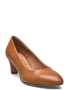 Women Court Sho Shoes Heels Pumps Classic Brown Tamaris