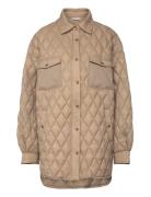 Sporty Jacket Fôret Jakke Beige H2O Fagerholt