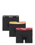 Boxerbr 3P Power Boksershorts Black BOSS