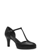 Women Court Sho Shoes Heels Pumps Classic Black Tamaris