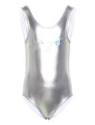 Swimming Costume Badedrakt Badetøy Silver Hugo Kids