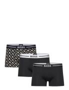 Trunk 3P Bold Design Boksershorts Black BOSS