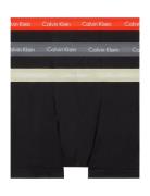 Trunk 3Pk Boksershorts Black Calvin Klein