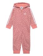 Hooded Sie Langermet Bodysuit Pink Adidas Originals