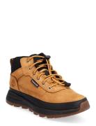 Mid Lace Up Sneaker Høye Sneakers Brown Timberland