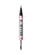 Maybelline New York, Build-A-Brow Pen, 257 Medium Brown, 0.4Ml Øyebryn...