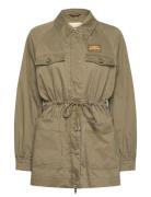 Mmvanilla Summer Jacket Outerwear Parka Coats Khaki Green MOS MOSH