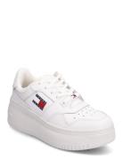 Tjw Retro Basket Flatform Ess Lave Sneakers White Tommy Hilfiger