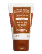 Super Soin Solaire Tinted Sun Care Spf30 3 Amber Solkrem Kropp Brown S...