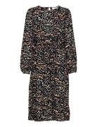 Kaerina Dress Knelang Kjole Multi/patterned Kaffe