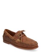 Merton Leather Boat Shoe Båtsko Sko Brown Polo Ralph Lauren