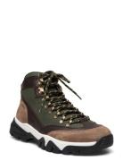 Chester_Halb_Ltcorny Høye Sneakers Khaki Green BOSS