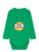 Tnsjuzz L_S Body Bodies Long-sleeved Green The New