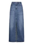 Pheifferiw Long Skirt Langt Skjørt Blue InWear