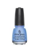 Nail Lacquer Neglelakk Sminke Blue China Glaze