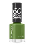 Rimmel 60 Seconds Nail Polish 880 Grassy Fields Neglelakk Sminke Green...