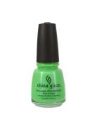 Nail Lacquer Neglelakk Sminke Green China Glaze