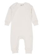 Melange Full Body Romper Langermet Bodysuit Cream Copenhagen Colors