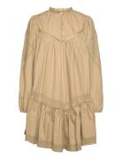 Dress Knelang Kjole Beige Sofie Schnoor