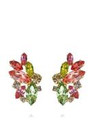 Havanna Earrings Gold Øredobber Smykker Multi/patterned Caroline Svedb...