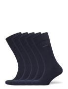 5P Rs Uni Col Cc Underwear Socks Regular Socks Navy BOSS