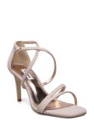 Wf Musical Sandal Med Hæl Silver Dune London