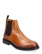 Classic Chelsea Boot - Pull Up Leather Støvletter Chelsea Boot Brown S...