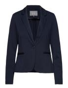 Rizetta Blazer Blazers Single Breasted Blazers Navy B.young