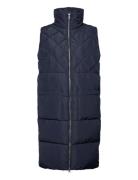 Sc-Nina Vests Padded Vests Navy Soyaconcept