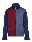 Mossa Fleece Jacket Outerwear Fleece Outerwear Fleece Jackets Blue Ebb...