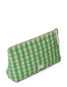 Bæk&Bølge Karla Toilettaske 30X10X20 Cm Grøn/Sand Toalettveske Green J...