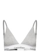 Lightly Lined Triangle Lingerie Bras & Tops Soft Bras Bralette Grey Ca...