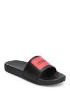 Aqua Slides Tøfler Innesko Black Hugo Kids