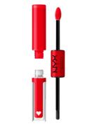 Shine Loud Pro Pigment Lip Shine Lipgloss Sminke Red NYX Professional ...