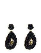 Yara Pendular Earring Black Øredobber Smykker Black Pipol's Bazaar