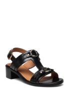 Sandals Sandal Med Hæl Black Billi Bi