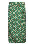 Onlleah Knot Skirt Ex Ptm Knelangt Skjørt Green ONLY