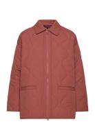 Linn Quilted Jacket Vattert Jakke Red Lexington Clothing