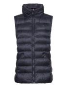 Mw Padded Global Stripe Vest Vests Padded Vests Navy Tommy Hilfiger