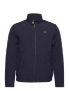 Quilted Windcheater Tynn Jakke Navy GANT