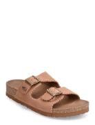 Womens Arch Fit Granola - Sunny Creek Flate Sandaler Brown Skechers