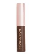 Revolution Brow Gel Medium Brown Øyebrynsgel Sminke Brown Makeup Revol...