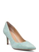 Lanette Suede Pump Shoes Heels Pumps Classic Blue Lauren Ralph Lauren