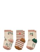 Silas Socks 3-Pack Sokker Strømper Multi/patterned Liewood