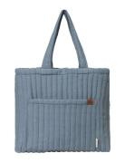 Quilted Tote Bag - Chambray Blue Spruce Tote Veske Blue Fabelab