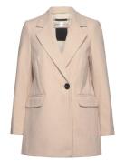 Taylahiw Blazer Coat Tynn Kåpe Beige InWear