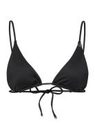 Bella Triangle Swimwear Bikinis Bikini Tops Triangle Bikinitops Black ...