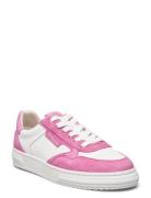 Women Lace-Up Lave Sneakers Pink Tamaris